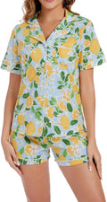 LUBOT 100% Cotton Pajamas for Women 2 Piece PJ Set - Soft Summer offer