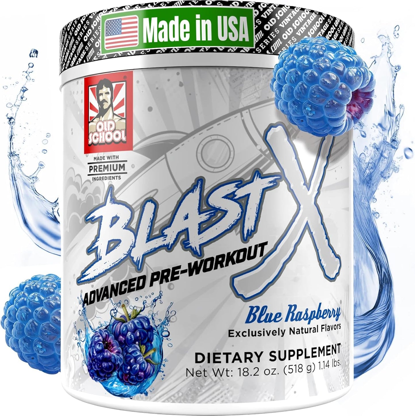 Blast X Advanced Pre Workout Powder for Intense Energy Boost