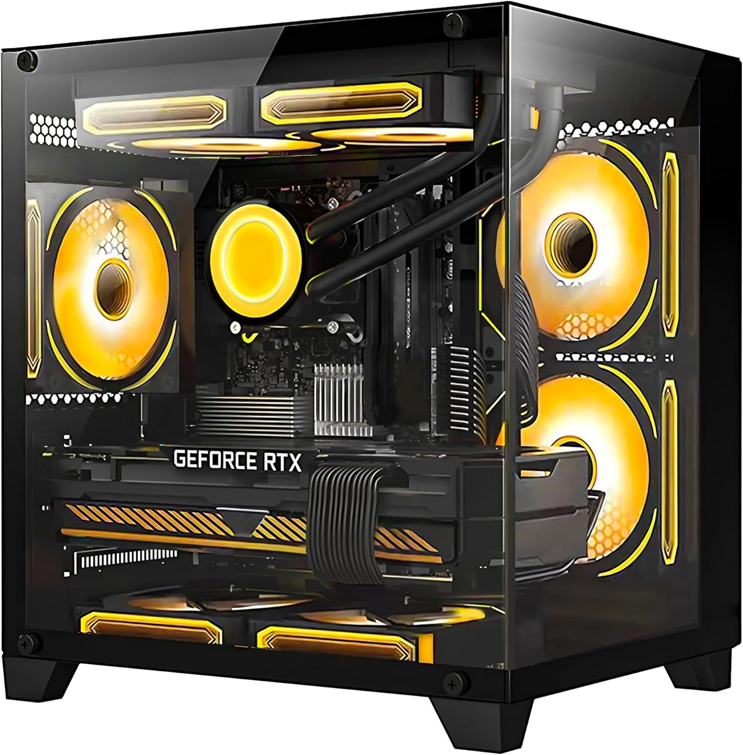 Ultimate Performance Gaming PC - Ryzen 7 5700G, RTX 4060, 32GB RAM, 3TB Storage, Windows 11 Pro