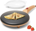 Moss & Stone Gold Electric Crepe Maker 8 in - Fast, Easy Crepes