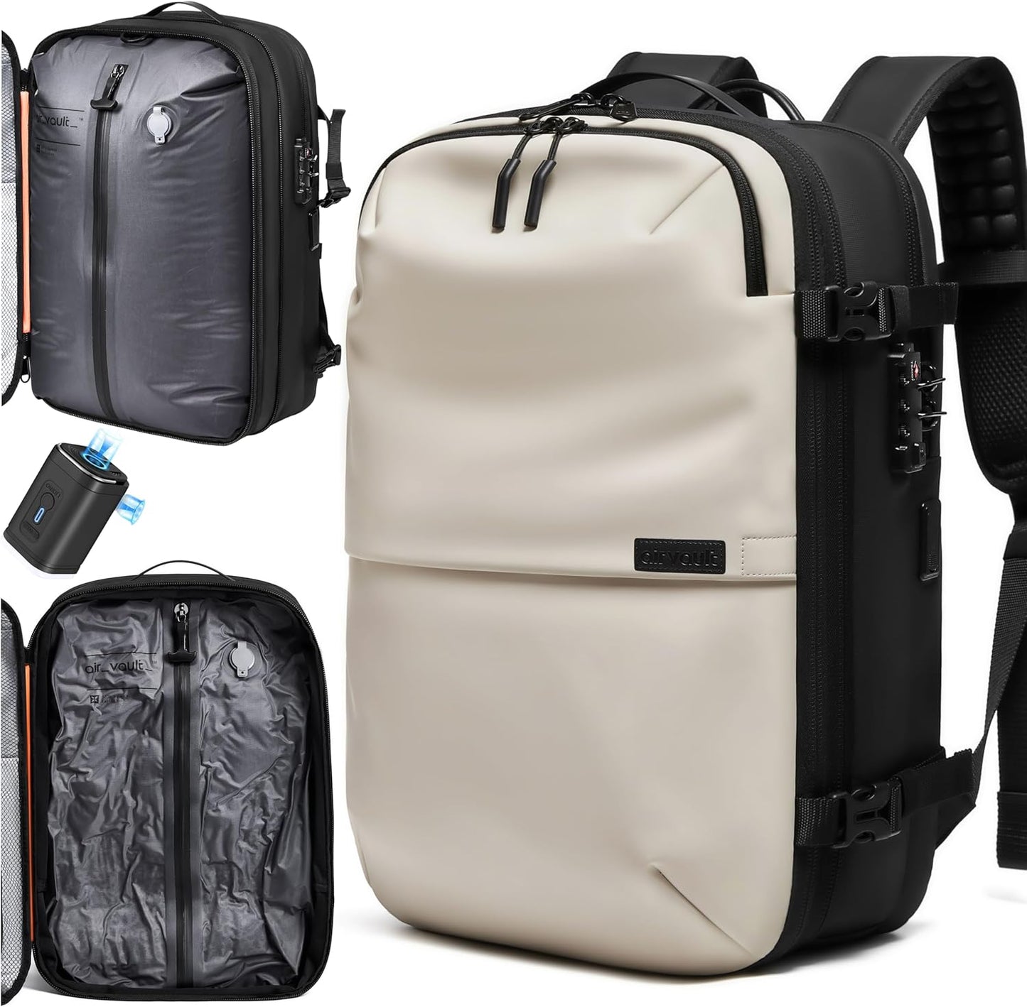 AirVault Vacuum Seal Travel Backpack 60L with Compression System