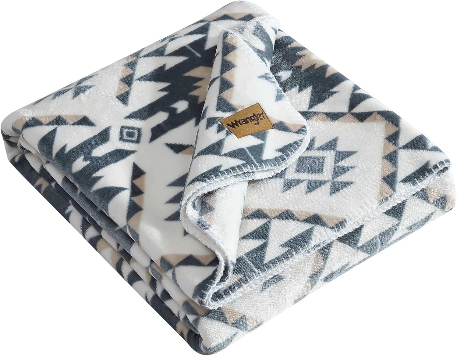 Wrangler King Blanket - Super Soft Reversible Bedding for Winter