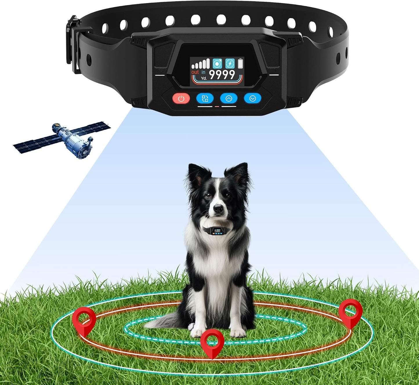 Wireless Dog Fence for Large Dogs - PUPKIDS