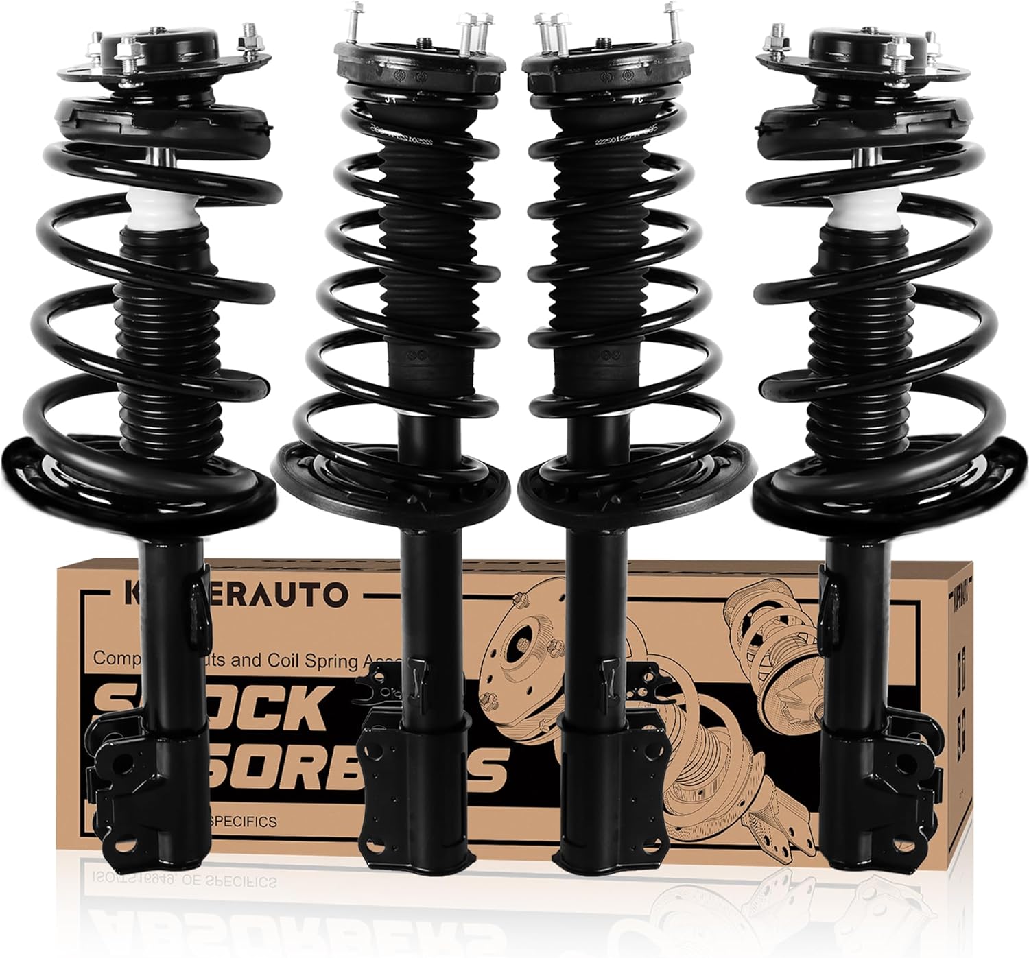 Complete Strut Assemblies for 2007-2011 Toyota Camry & More