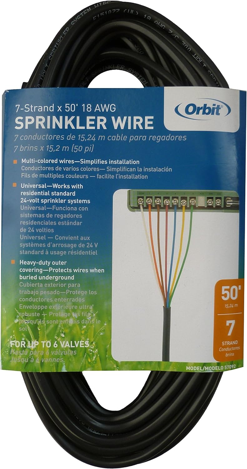 Orbit 57092 Underground Sprinkler Wire for Reliable Irrigation