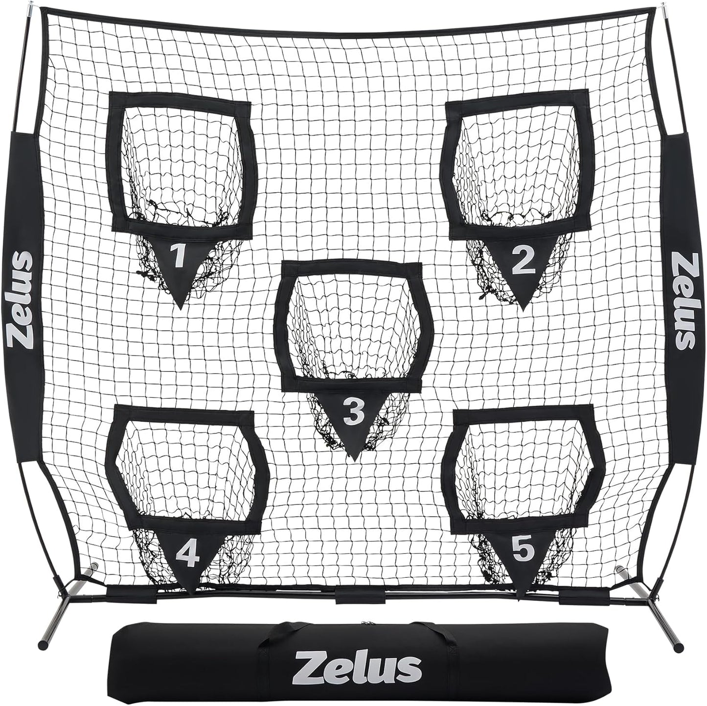 ZELUS Football Throwing Net for Precision Training and Practice
