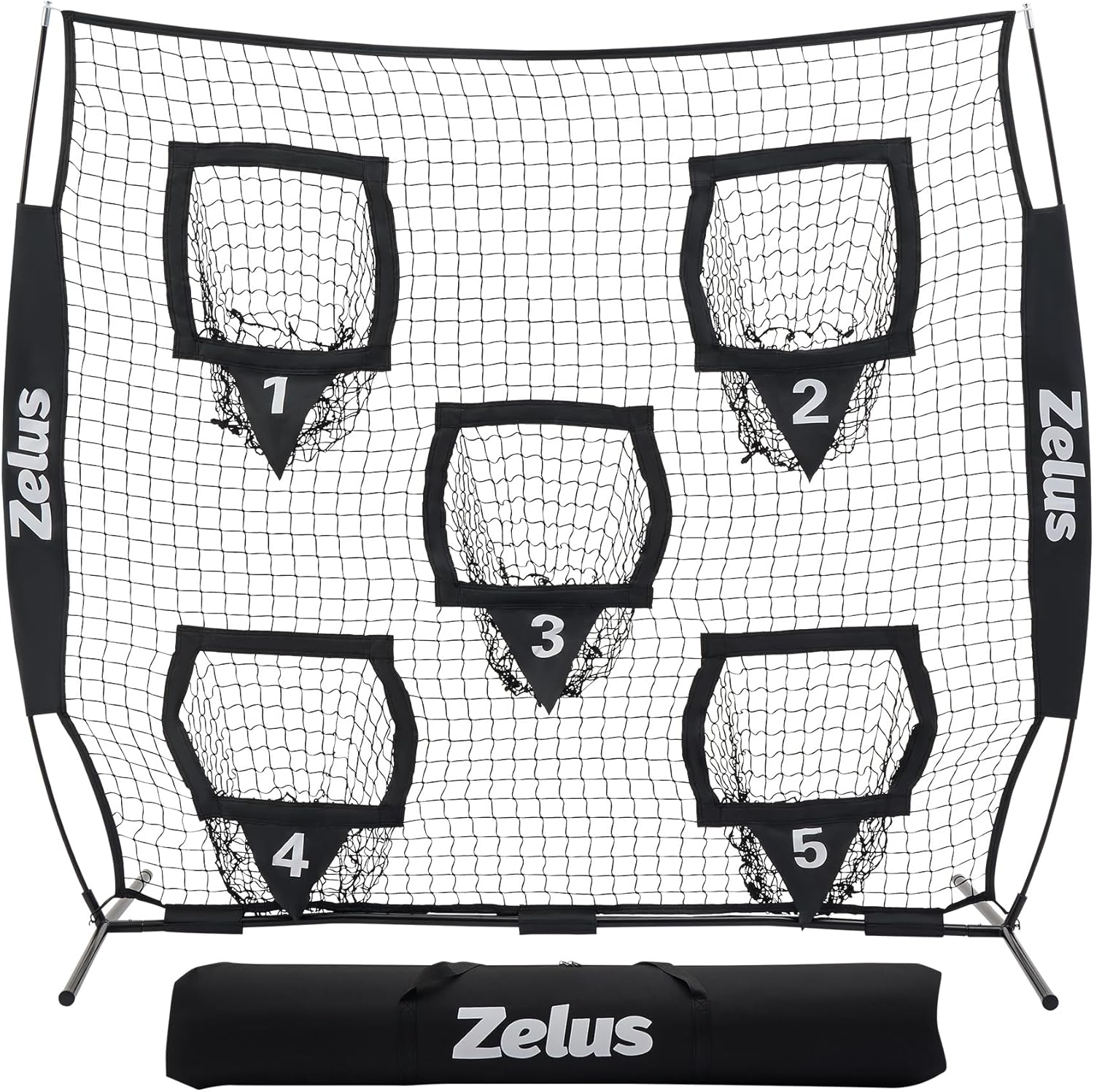 ZELUS Football Throwing Net for Precision Training and Practice