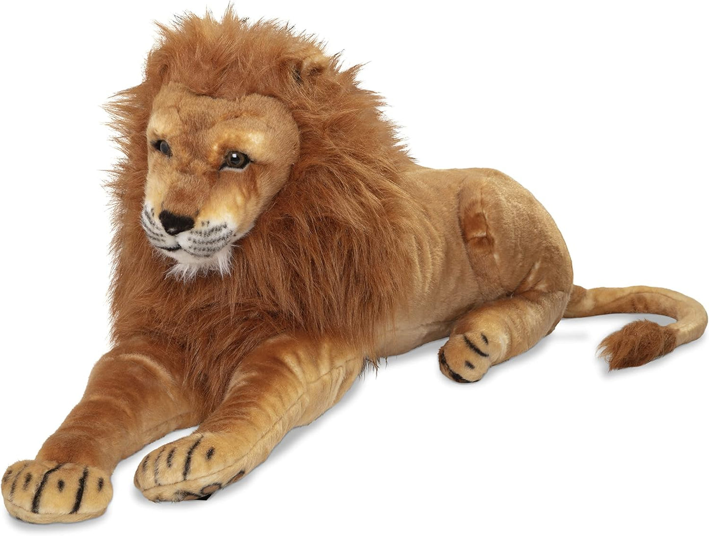 Melissa & Doug Giant Lion - Lifelike Stuffed Animal Over 6 Feet