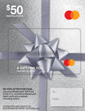 Mastercard Gift Card - $50 Non-Reloadable Card with Fee