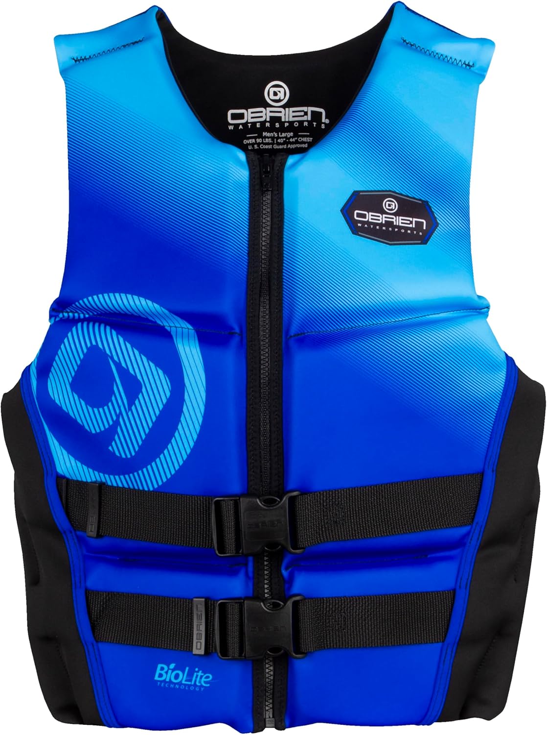 O'Brien Men's Flex V-Back Life Jacket for Water Sports Fun