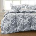 MUXHOMO Duvet Cover King Size Reversible Floral - Soft Microfiber