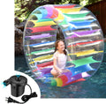 Inflatable Pool Wheel Roller 65 - Electric Pump Included for Fast