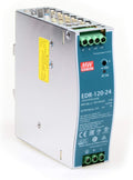 Mean Well EDR-120-24 120W 24VDC 5A DIN Rail Power Supply - Reliable