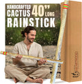 40ft Cactus Rainstick Rain Stick from Chile - Heritage Handcrafted