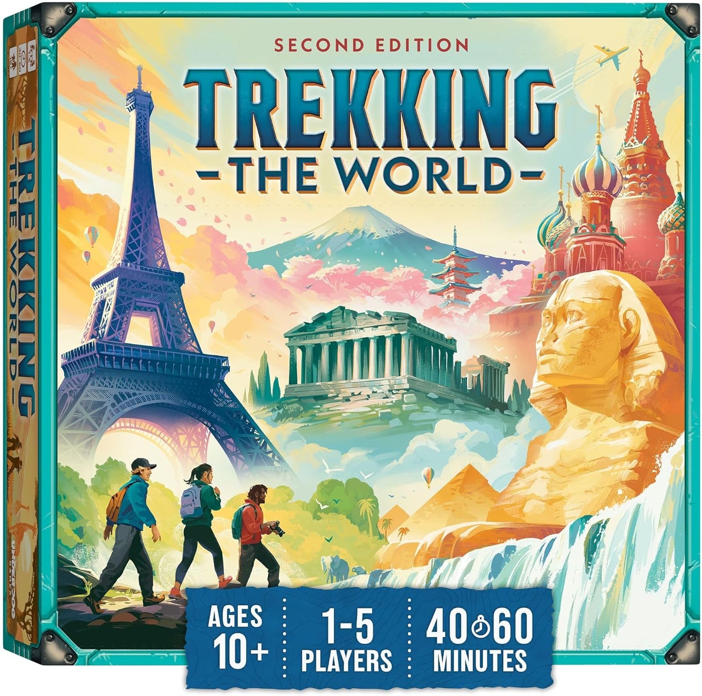 Trekking The World Board Game - Explore 48 Magical Destinations