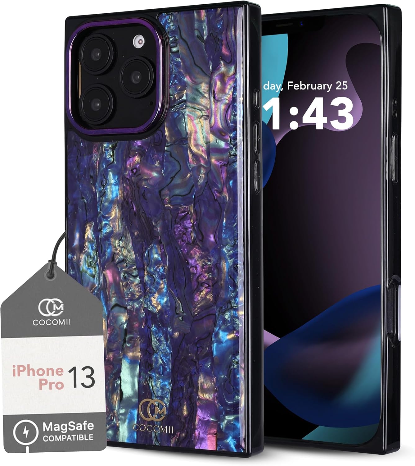 Cocomii Rectangle Case for iPhone 13 Pro - Glossy Protection