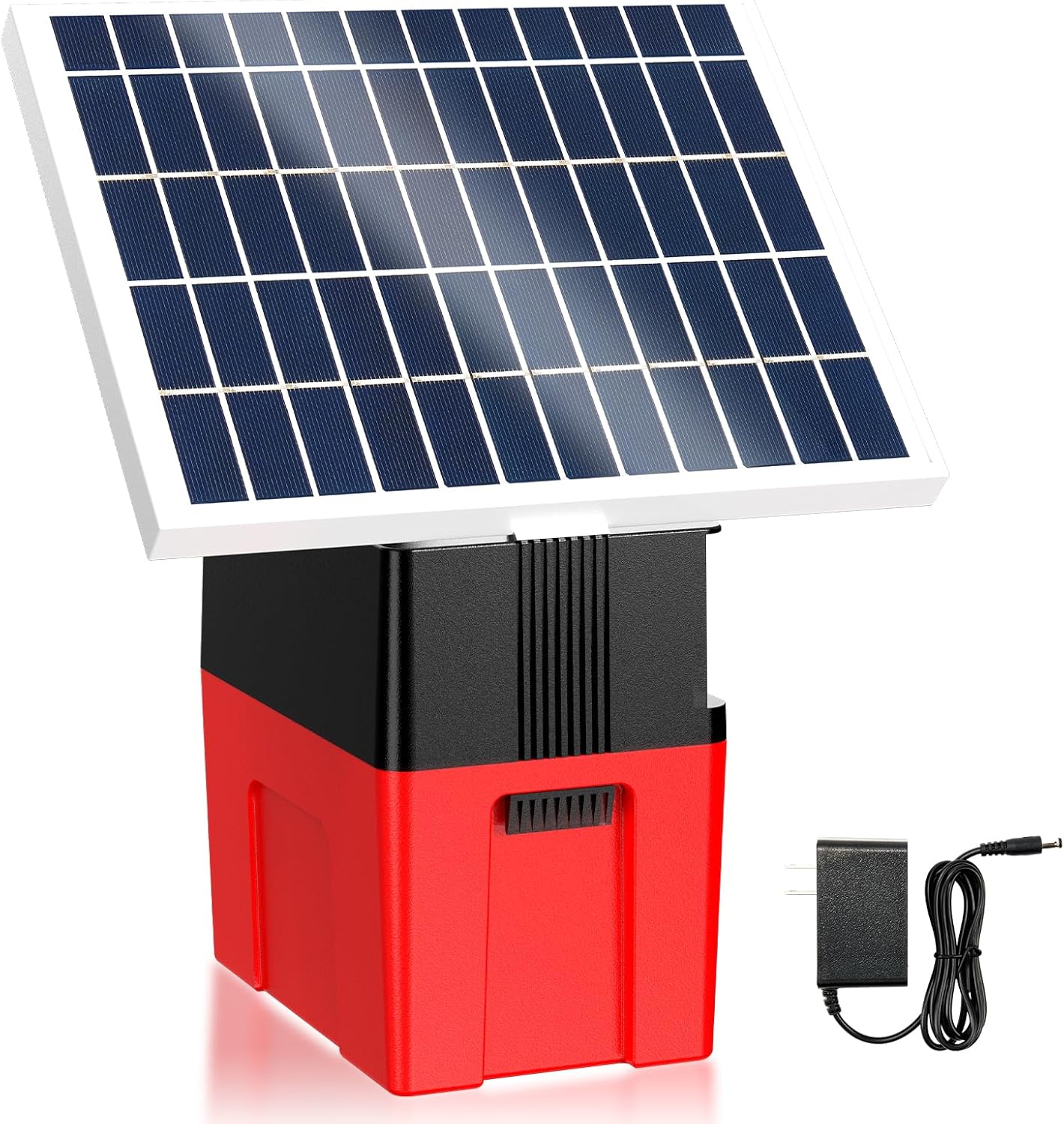 10 Miles Solar Electric Fence Charger for Livestock & Gardens