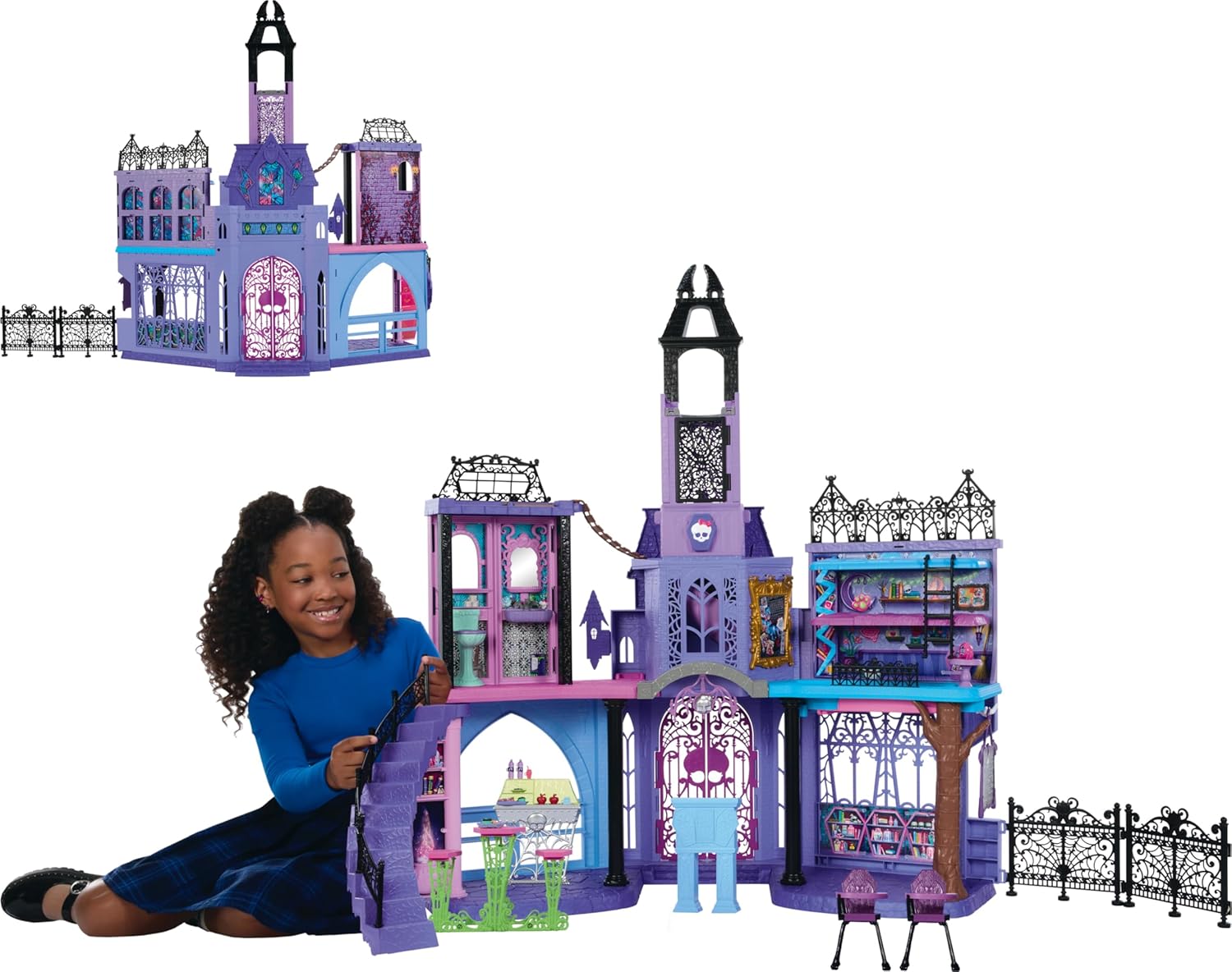 Monster High Doll House Haunted High School Playset for Fun