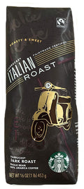 Intense Dark Roast: Starbucks Italian Roast Whole Bean