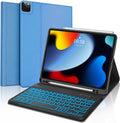 Keyboard Case for iPad Air 13 and iPad Pro 12.9 - Backlit Detachable
