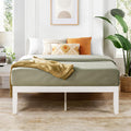 Mellow Naturalista Classic 16 Inch Solid Wood Platform Bed - Quiet