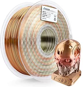 AMOLEN PLA Filament 1.75mm for Stunning 3D Printing Results