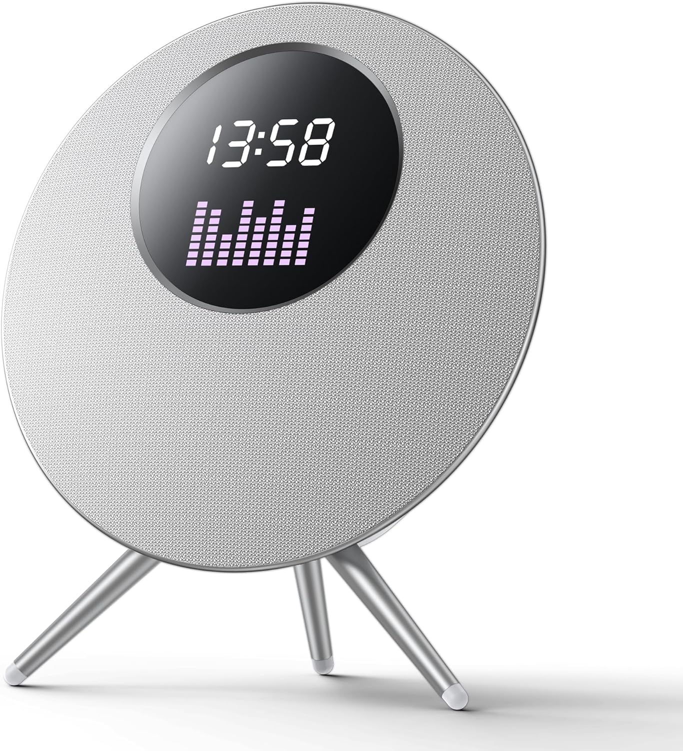 Wireless Bluetooth Speaker with Stand and LED Screen for Home