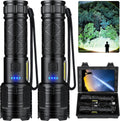 Rechargeable LED Flashlights High Lumens 99,000 Lumen Super Bright - 2
