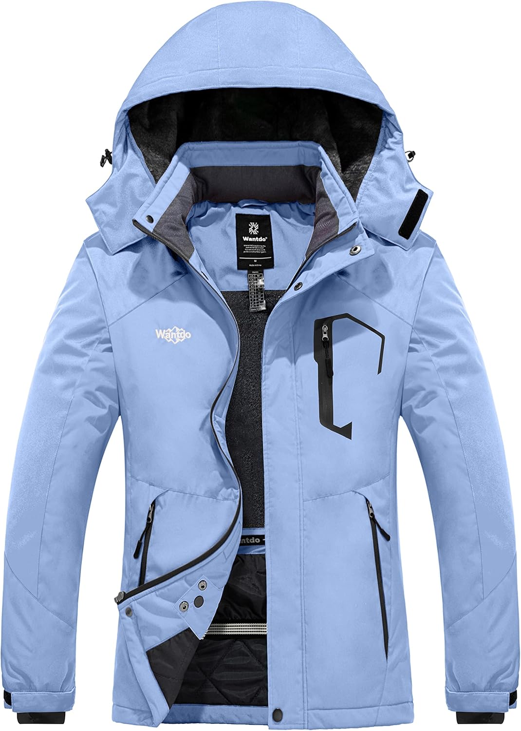 Wantdo Women's Waterproof Ski Jacket - Stay Warm & Dry!