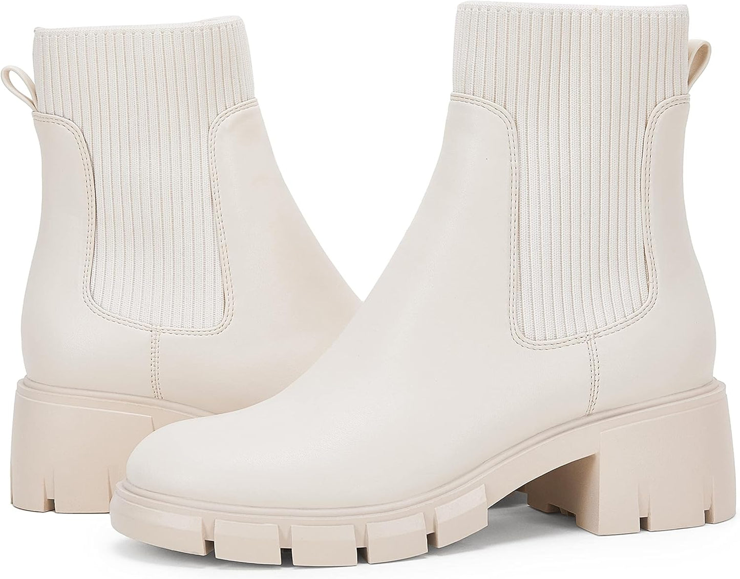 Ruanyu Womens Platform Ankle Boots for Stylish Comfort