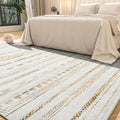 6x9 Area Rug Machine Washable Distressed Moroccan Boho - Ultra Soft