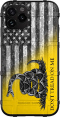 iPhone 11 Pro Max Rugged Shield Case - Don't Tread on Me US Camo