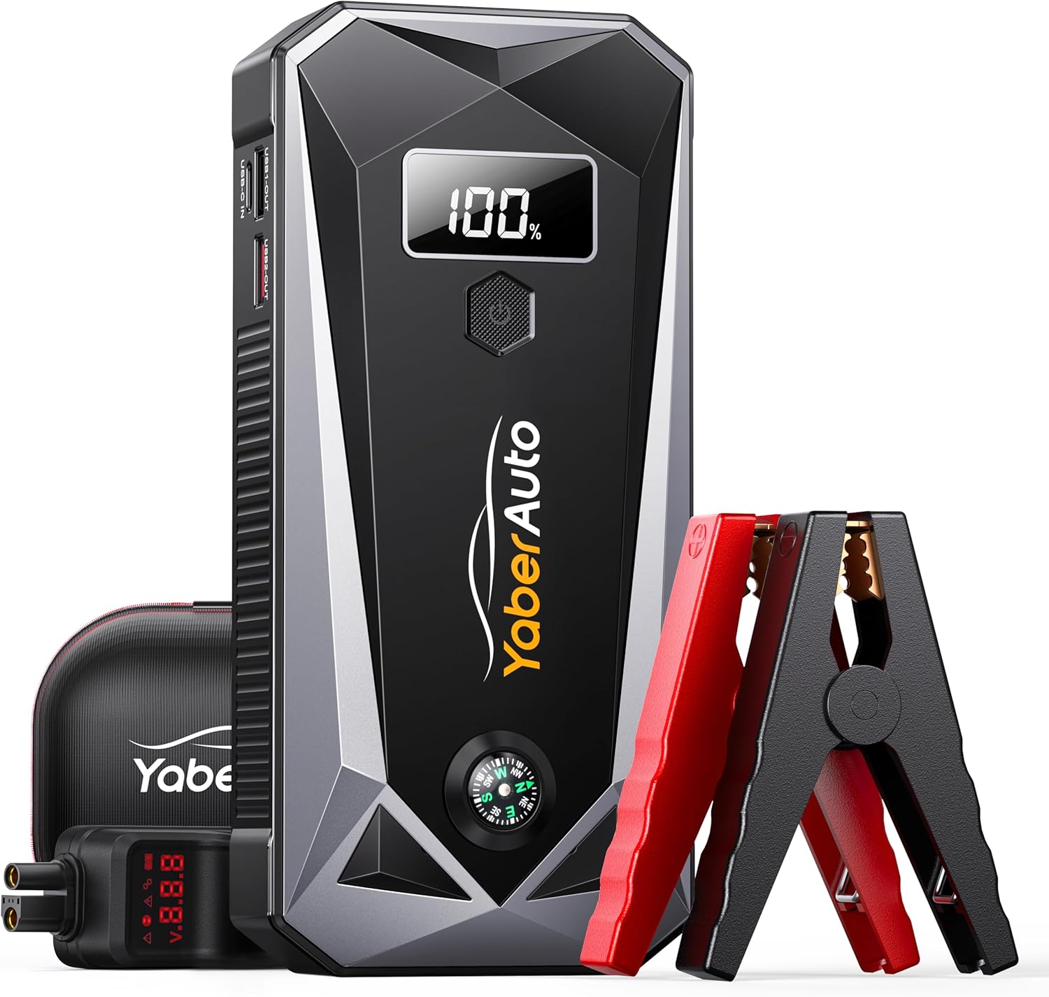 YaberAuto 5500A Jump Starter: Power Up Any Engine!
