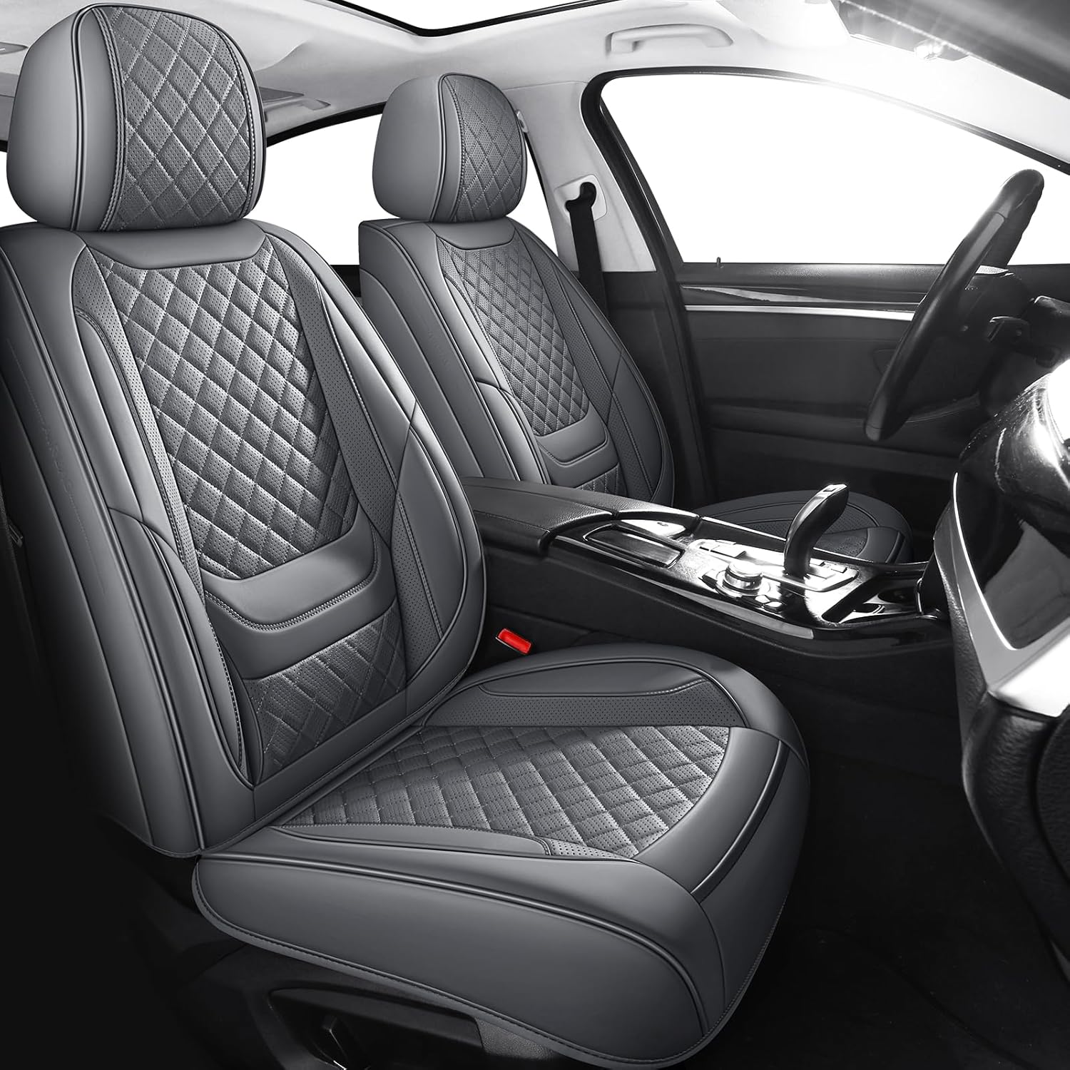 Chezope Automotive Car Seat Covers Full Set for Most Vehicles
