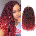 Goddess Locs Crochet Hair 16 in Prelooped Faux Locs - Boho Curls