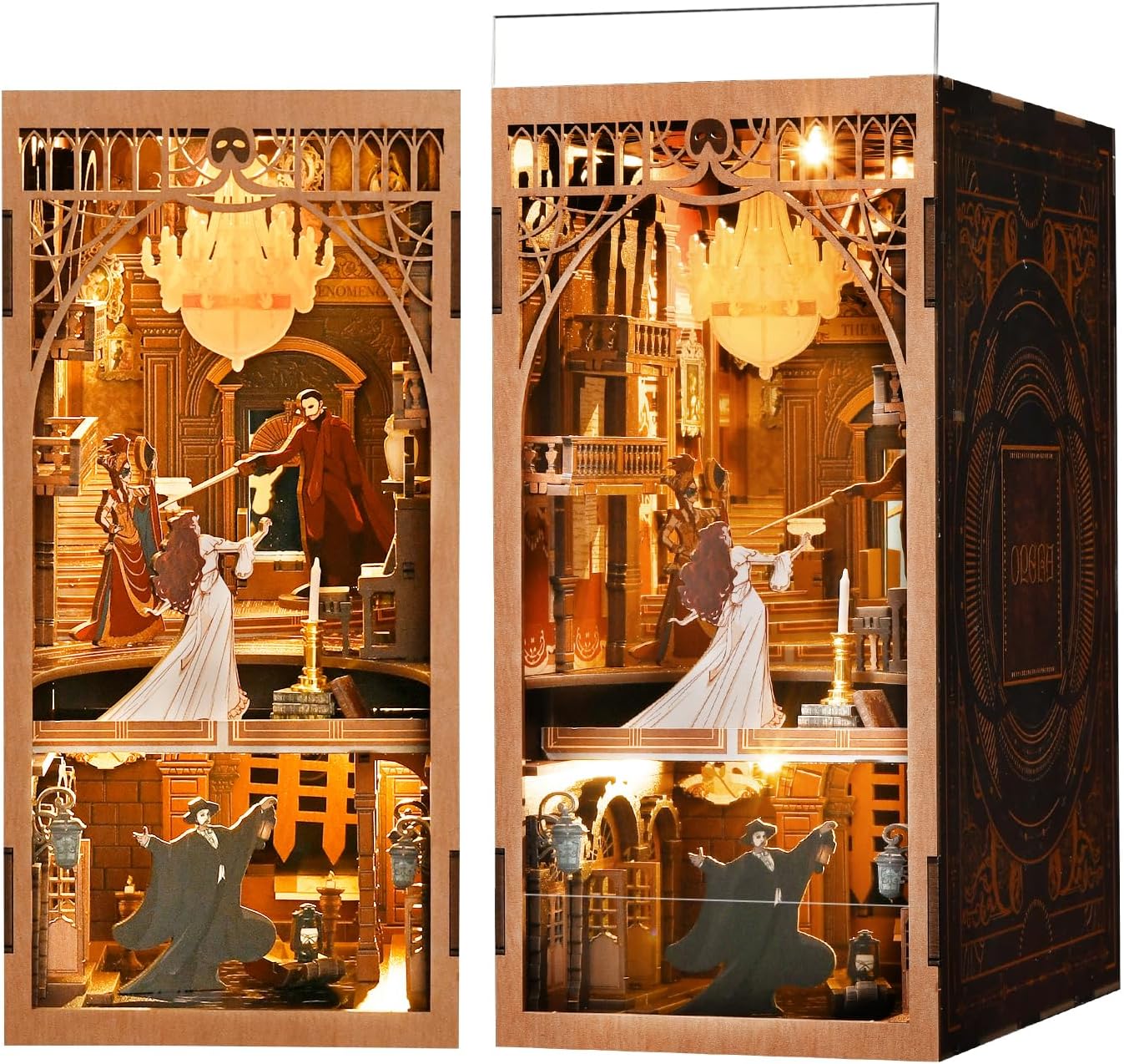 Phantom of The Opera Book Nook Kit for Miniature Lovers