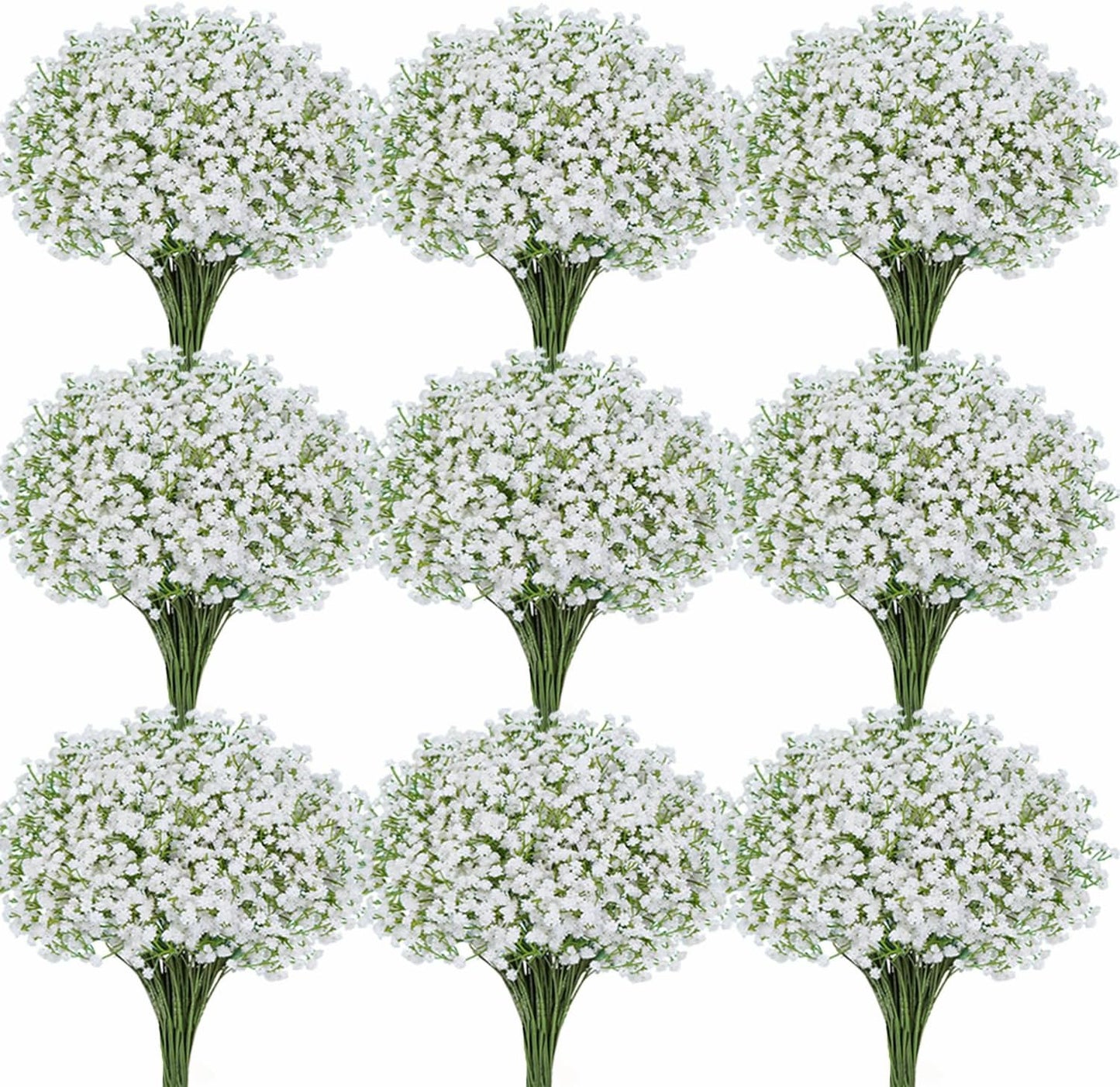 60 Pcs Babys Breath Artificial Flowers for Elegant Decor