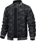 TACVASEN Men's Lightweight Windbreaker Bomber Jacket - Versatile Full
