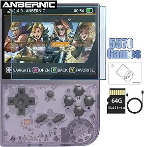 RG35XX Linux Handheld Game Console with 6900 Preloaded Games