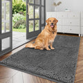 Ultra Absorbent Dog Door Mat for Muddy Paws, 48in x 24in
