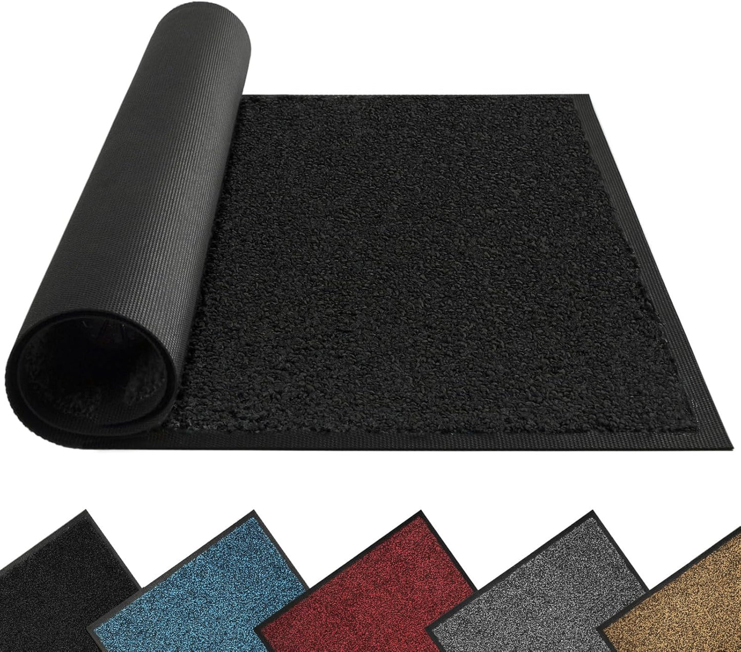 Mibao Dirt Trapper Door Mat for Indoor Outdoor Use, Heavy Duty