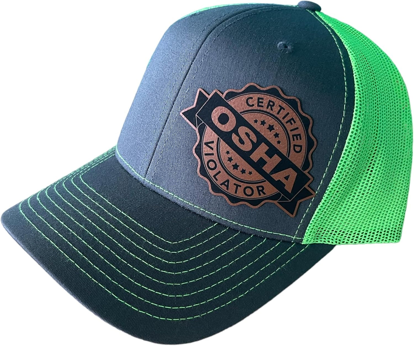 Certified OSHA Violator Trucker Hat for Blue Collar Workers