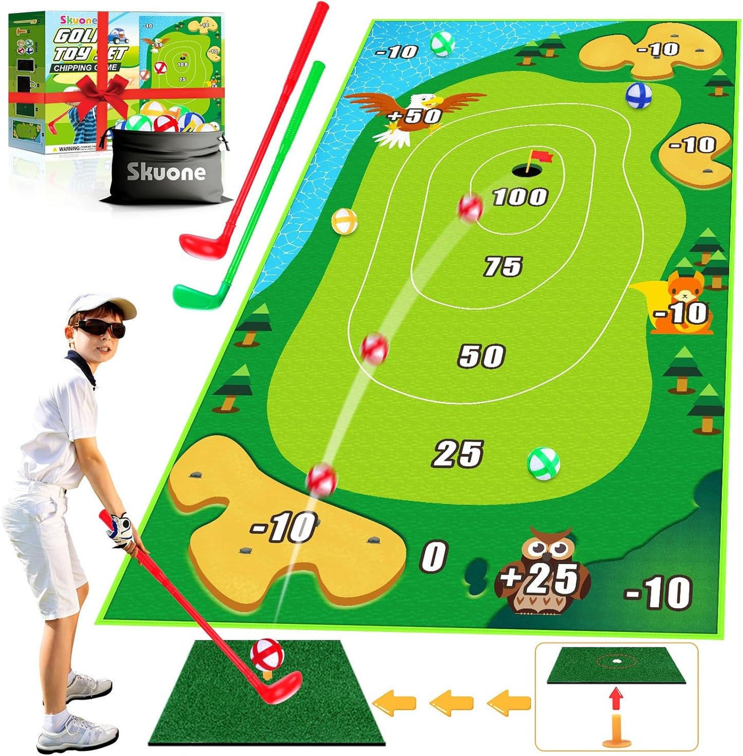 Sticky Golf Chip Set - Fun for All!
