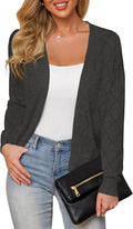 Women's Cardigan Sweaters Lightweight Open Front Long Sleeve Cardigans