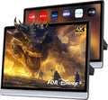 16in Car TV Headrest Monitor - 4K Android Portable Entertainment