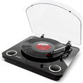 Max LP Three-Speed Vinyl Turntable - Convert Records to Digital