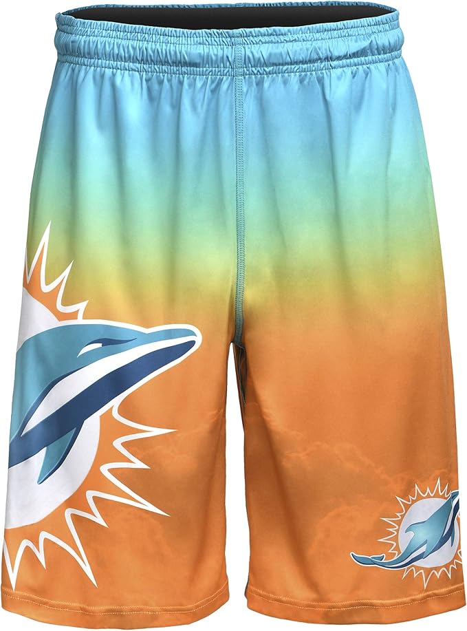 FOCO Men's Football Team Gradient Big Logo Training Shorts Review
