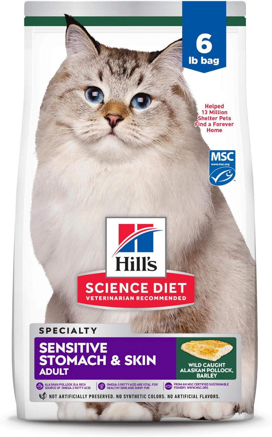 Hill's Science Diet Sensitive Stomach & Skin Dry Cat Food Review
