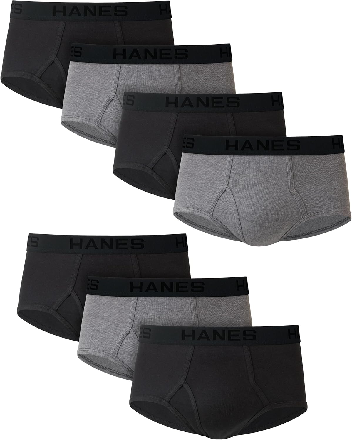 Hanes Men's Underwear Briefs Pack, 7-Pack for Everyday Comfort