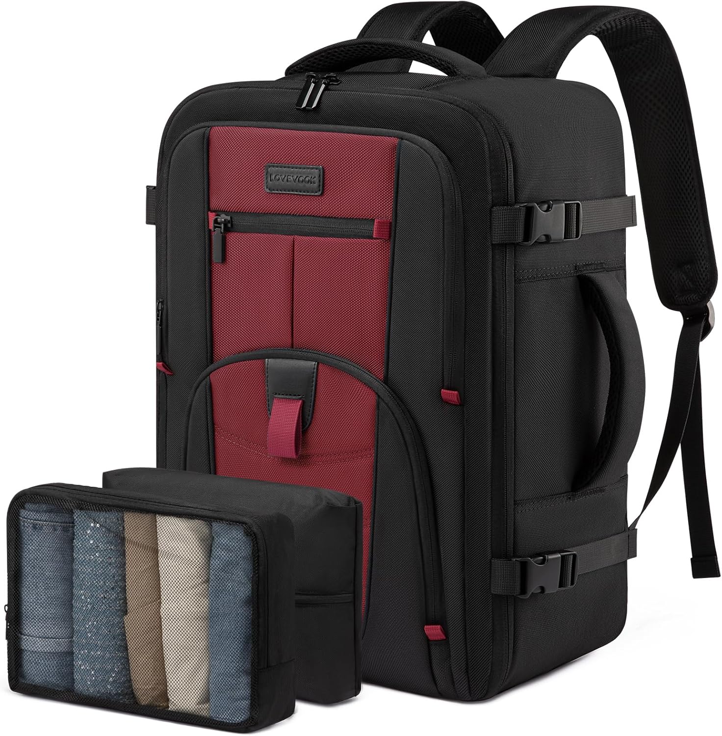 LOVEVOOK Travel Laptop Backpack for Men - 35L Carry On Size